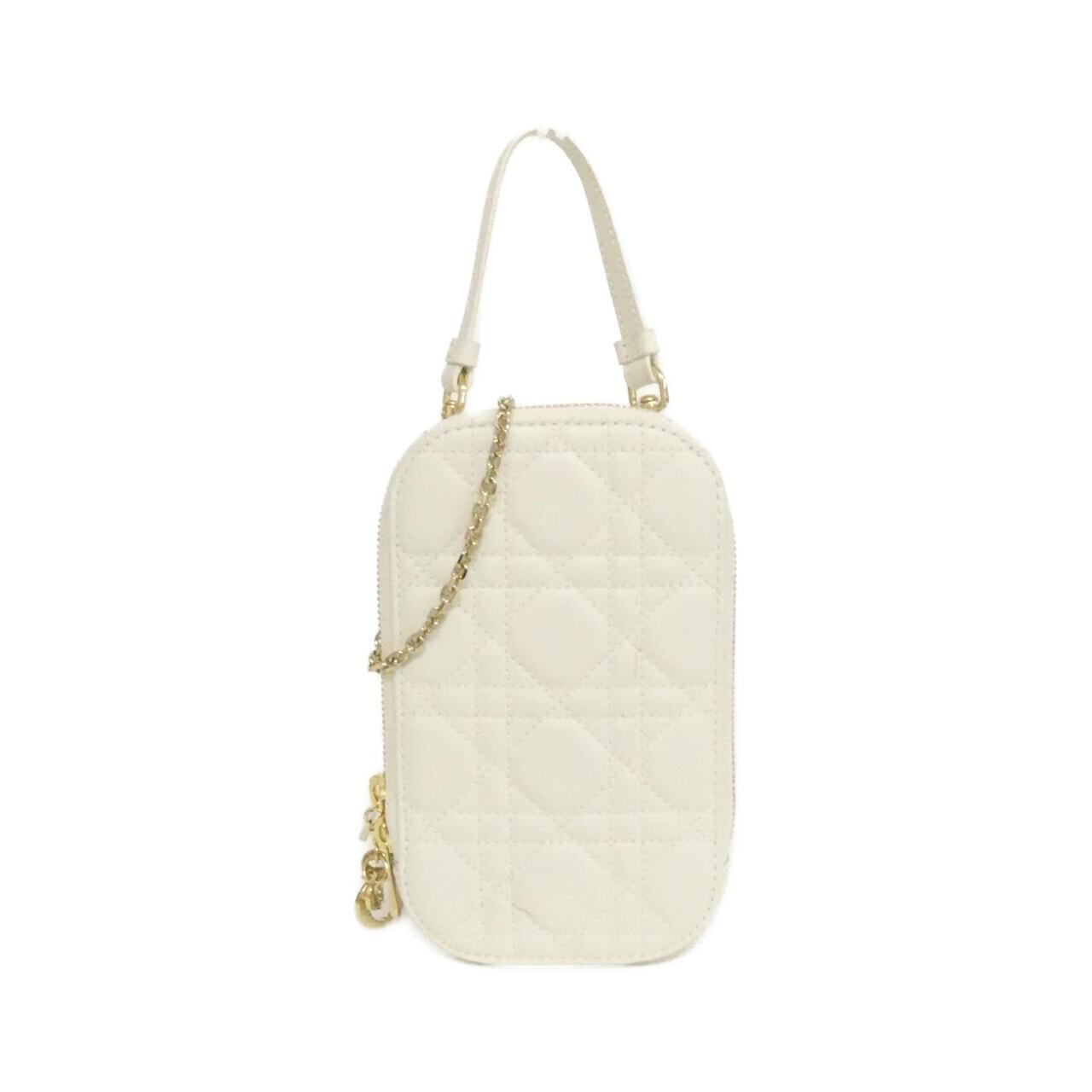 Christian Dior Lady Dior Lambskin Phone Holder