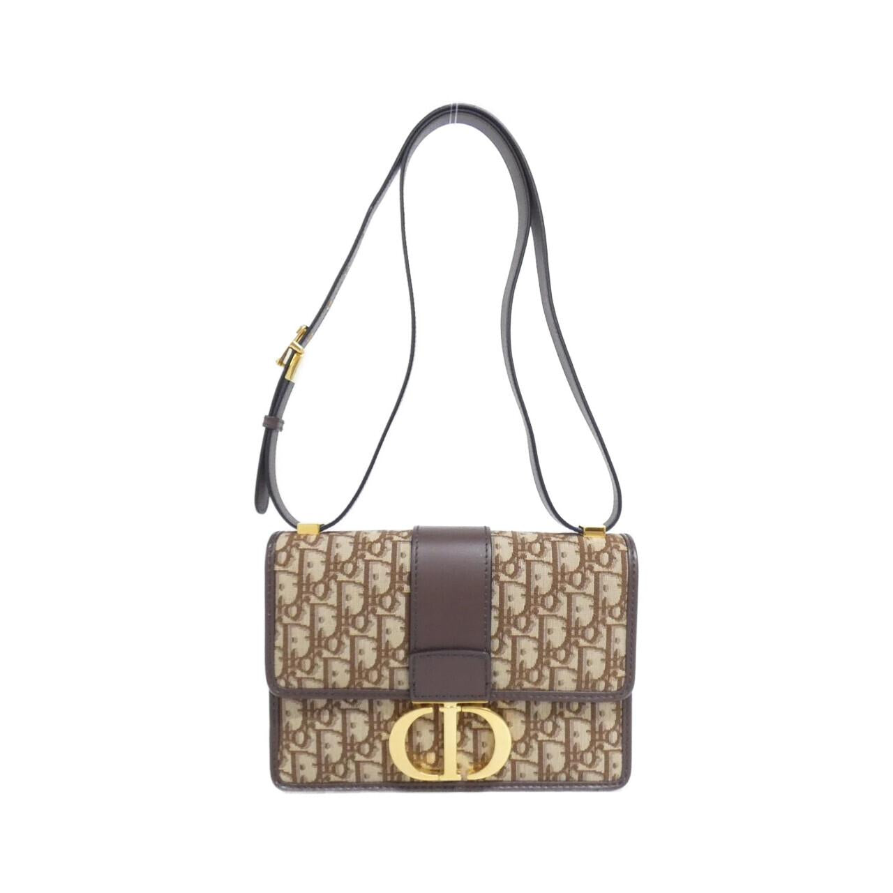 Dior DIOR OBLIQUE 30 MONTAIGNE Canvas Shoulder Bag