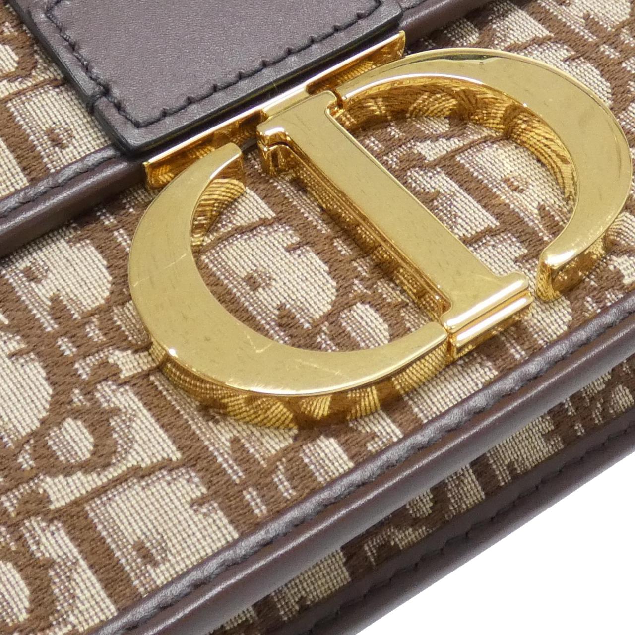 Dior DIOR OBLIQUE 30 MONTAIGNE Canvas Shoulder Bag
