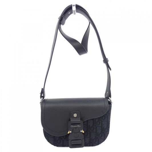 Dior Flap Messenger Bag Mini Oblique Jacquard Shoulder Bag