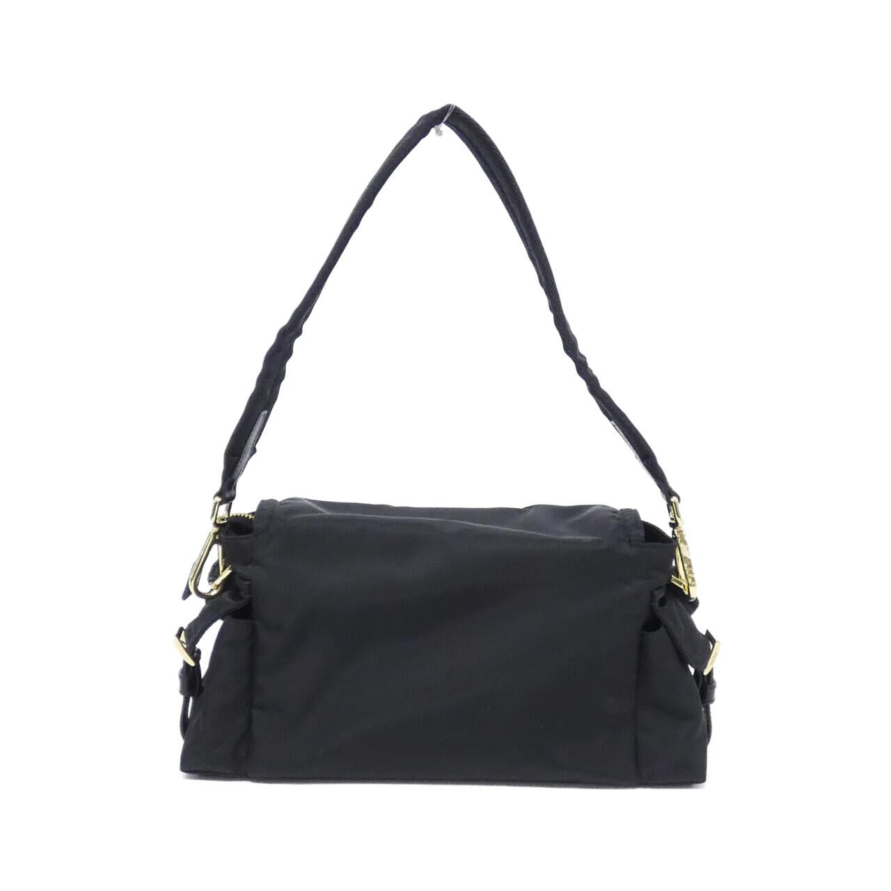 Prada 1BD394 Tessuto Vitello Shoulder Bag