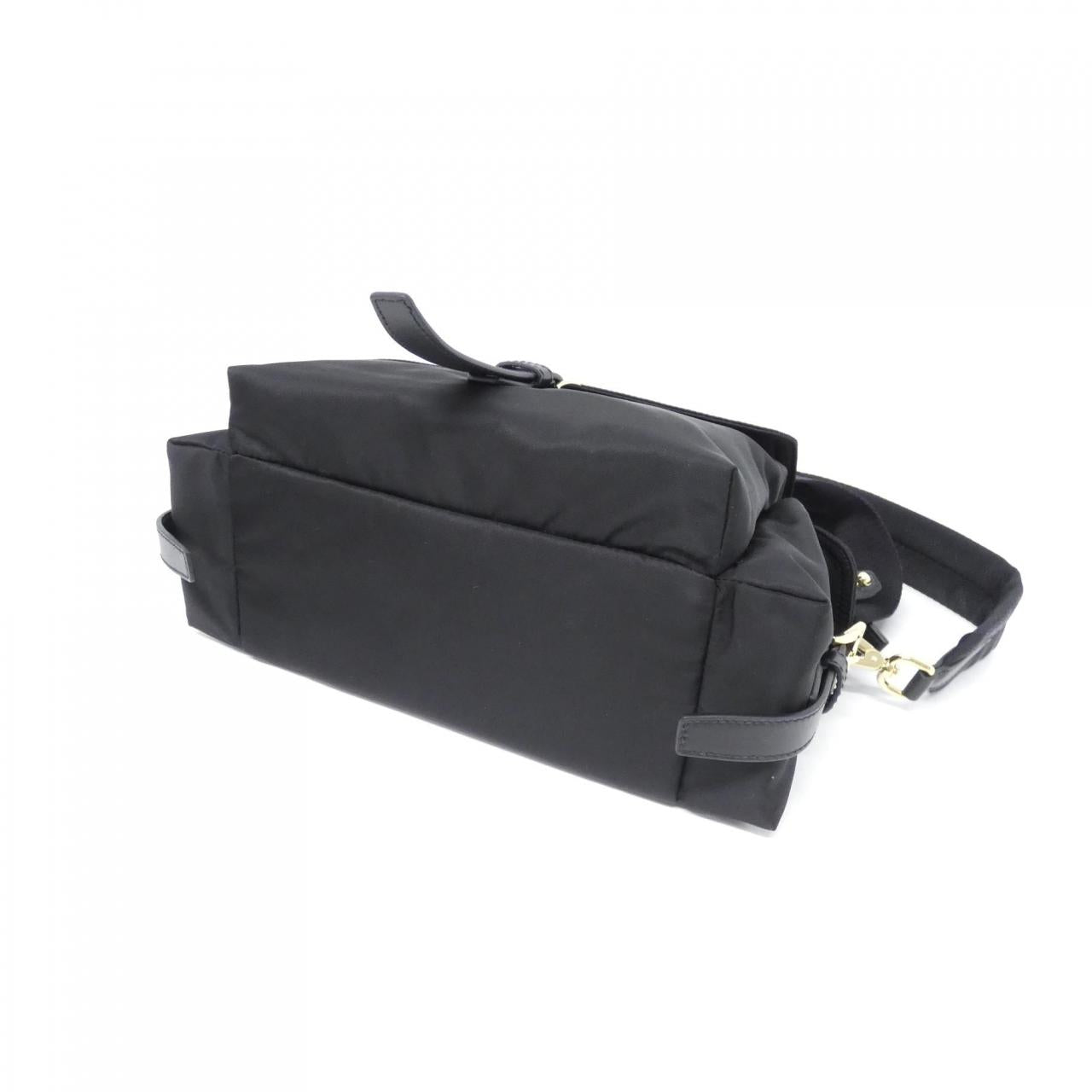 Prada 1BD394 Tessuto Vitello Shoulder Bag