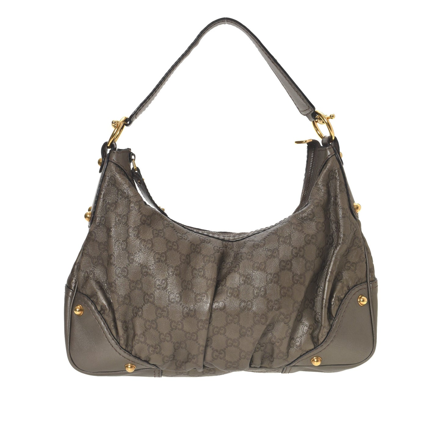 Gucci Guccissima Leather Shoulder Bag Style 4