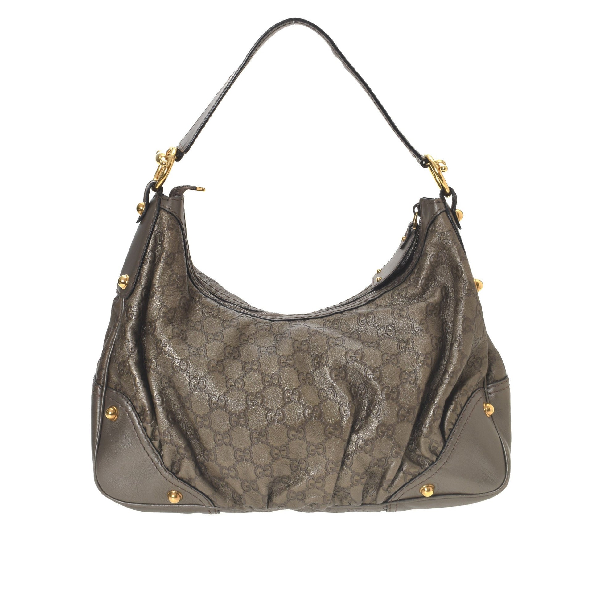 Gucci Guccissima Leather Shoulder Bag Style 4