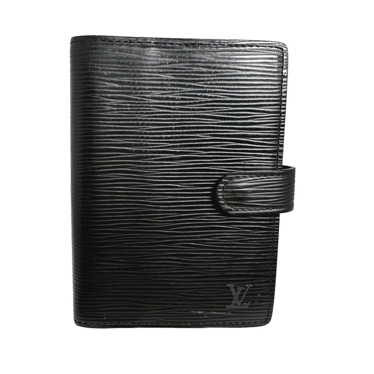 LOUIS VUITTON Notebook cover R20052 Epi Leather black System notebook cover Epi Agenda PM mens(Unisex)