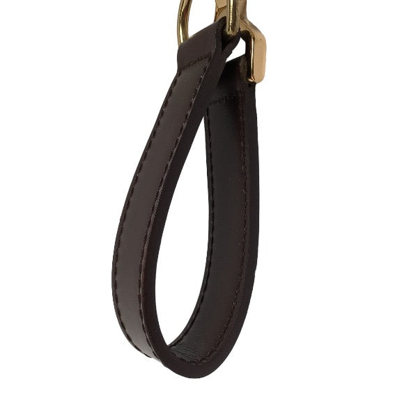 LOUIS VUITTON strap Damier canvas, leather Brown Damier pegas accessories