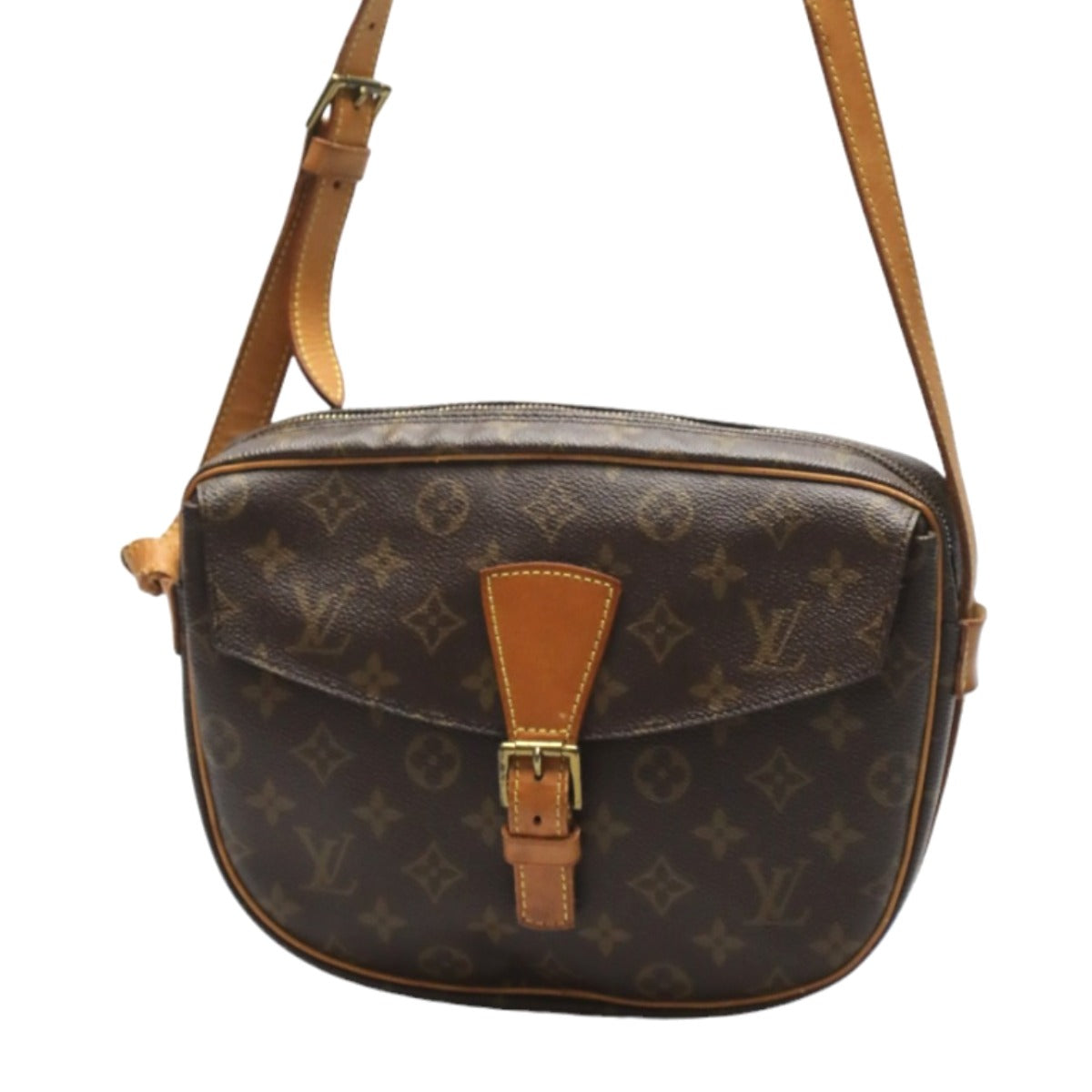 LOUIS VUITTON Shoulder Bag Monogram canvas Brown Shoulder Bag Monogram Geneufeille Women