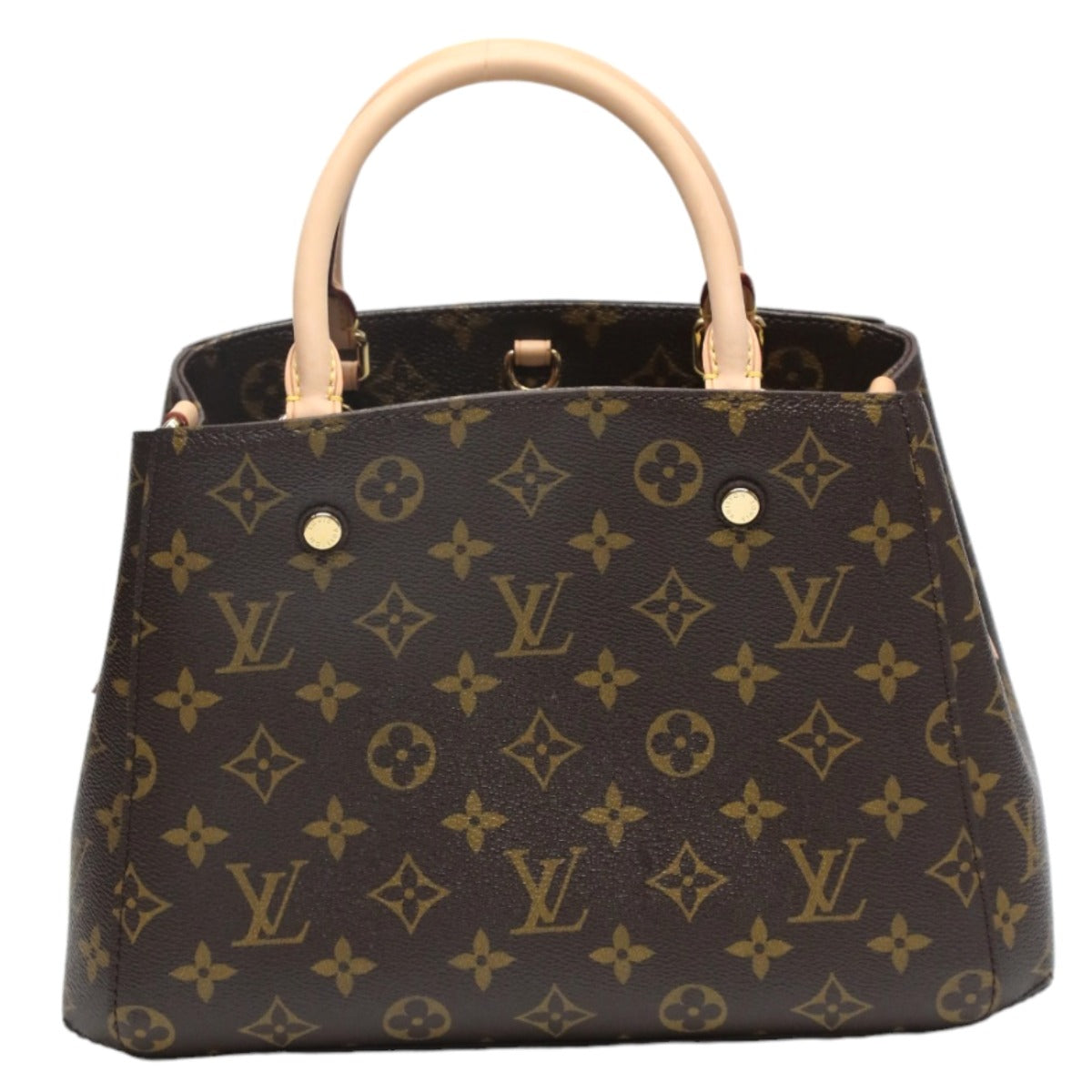 LOUIS VUITTON Shoulder Bag M41055 Monogram canvas Brown Montaigne BB Monogram Handbag Women