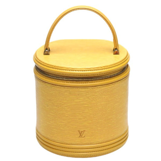 LOUIS VUITTON Vanity bag Epi Leather Tassiri Yellow bag Epi Cannes Women