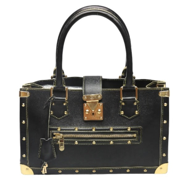 LOUIS VUITTON Tote Bag leather Noir Tote Bag Suhari Fabreau Women