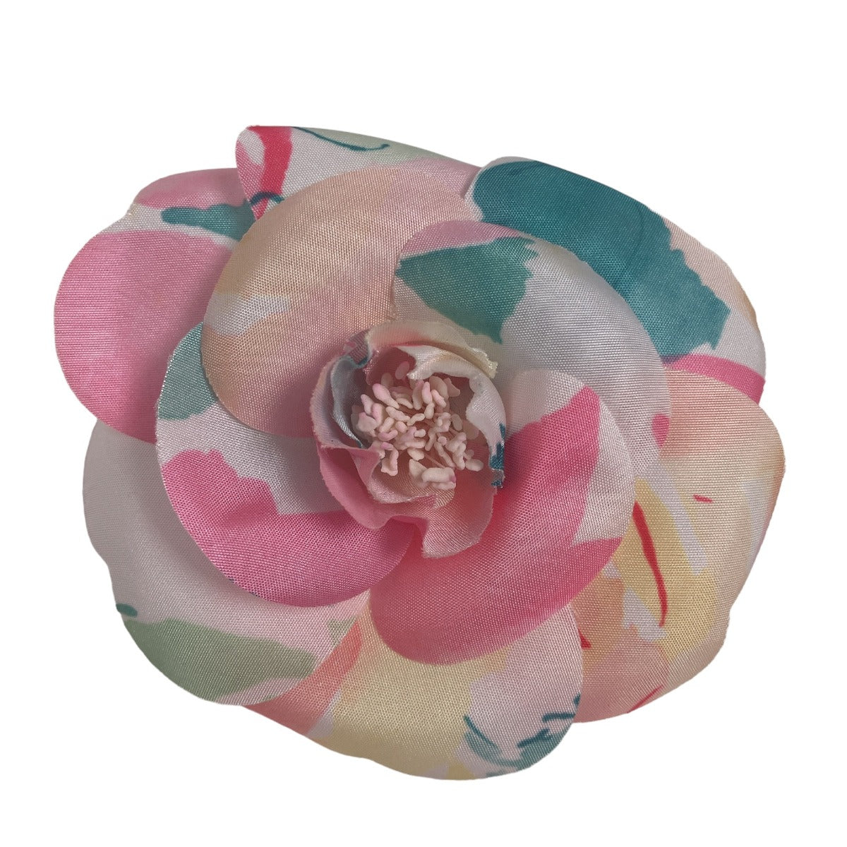 CHANEL Brooch unknown colorful Camelia corsage Women