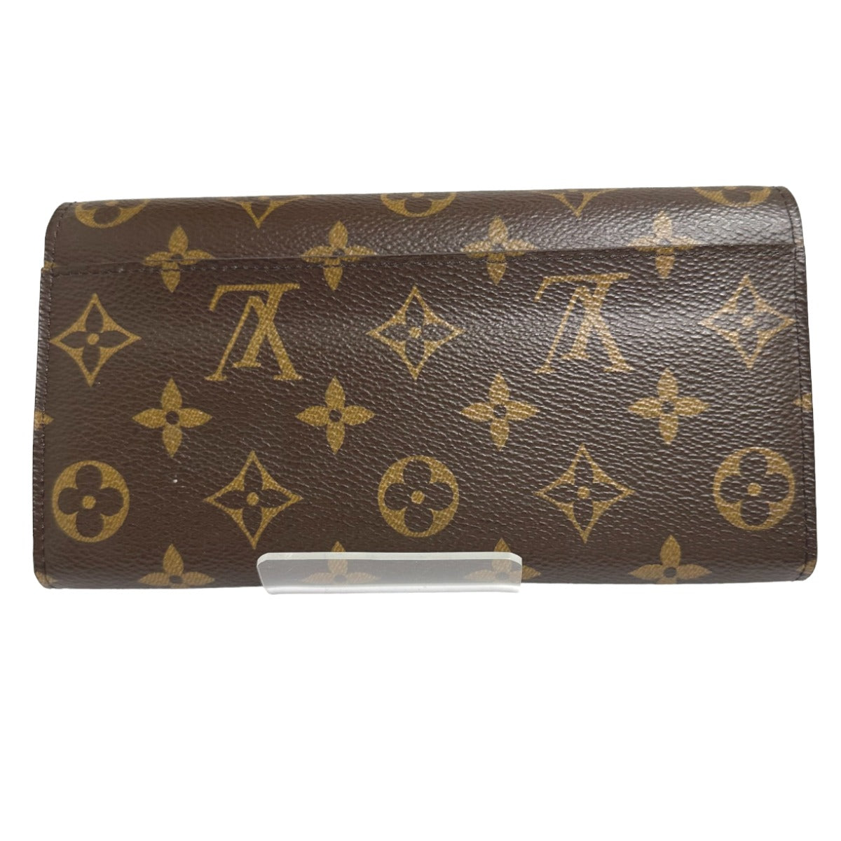 LOUIS VUITTON Long Wallet Purse M60531 Monogram canvas Brown Wallet Monogram Portefeuille Sara unisex(Unisex)