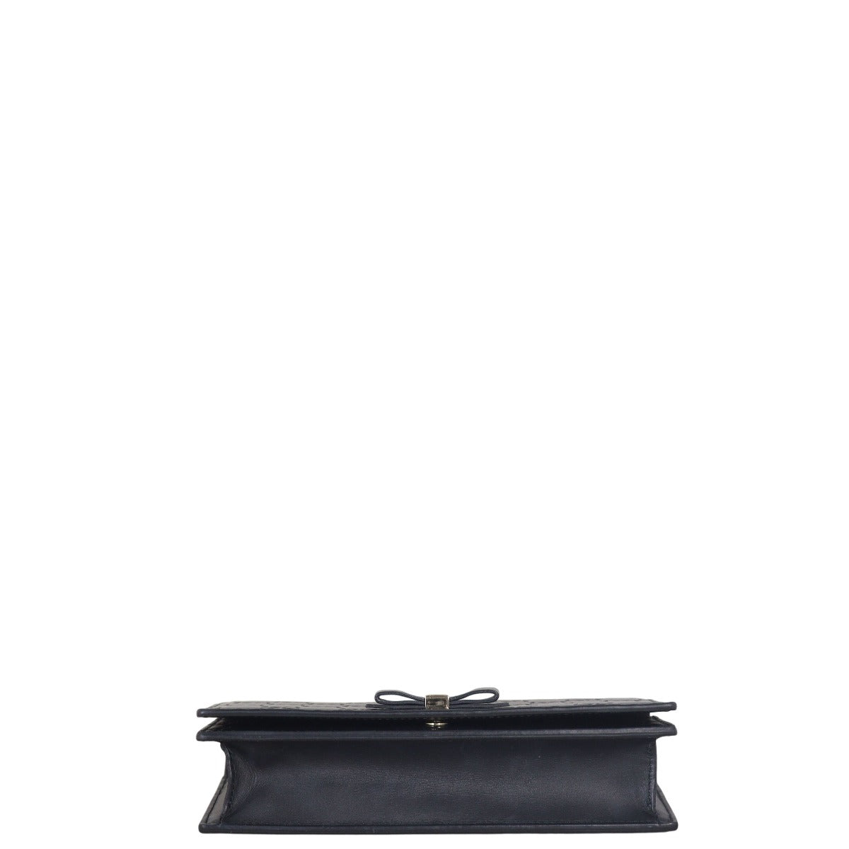 Gucci Guccissima Bow Wallet on Chain