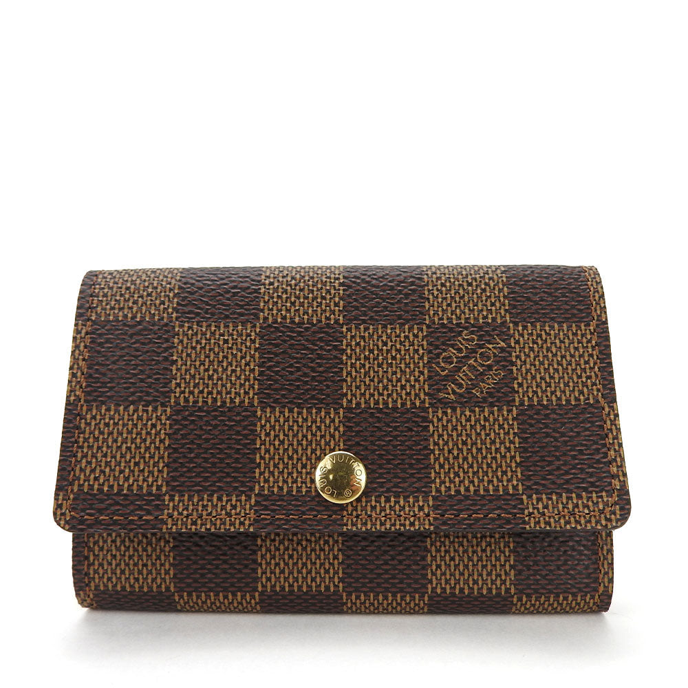 LOUIS VUITTON Key case Key holder  N62630 Damier Brown Multicles6 unisex(Unisex)