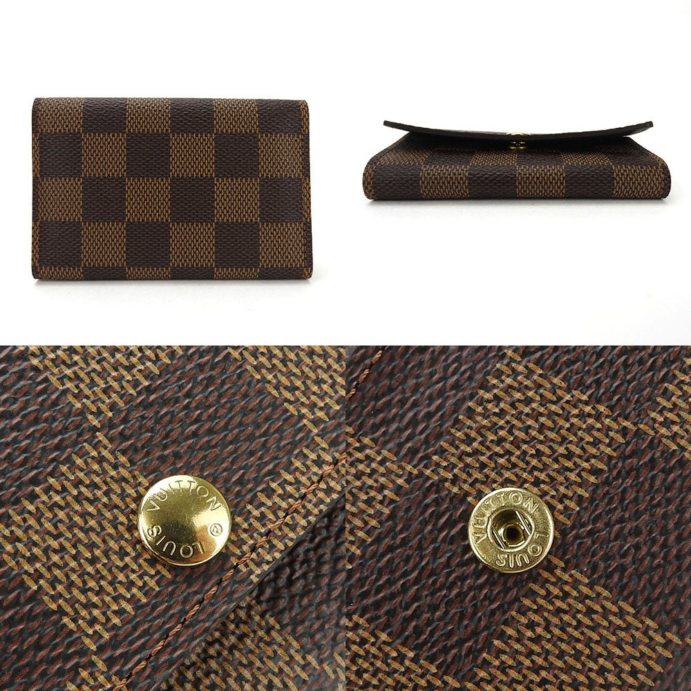 LOUIS VUITTON Key case Key holder  N62630 Damier Brown Multicles6 unisex(Unisex)