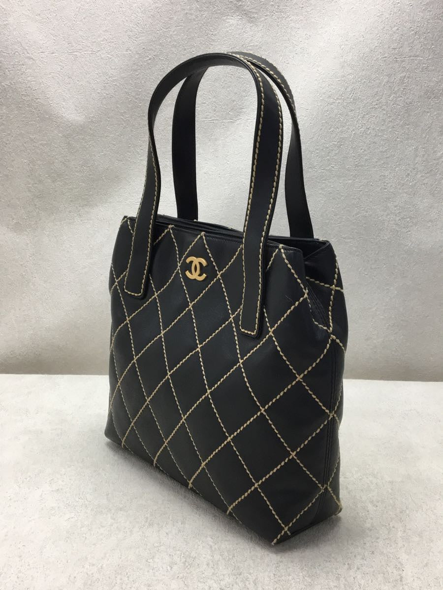 Chanel Leather Coco Mark Guarantee Handbag