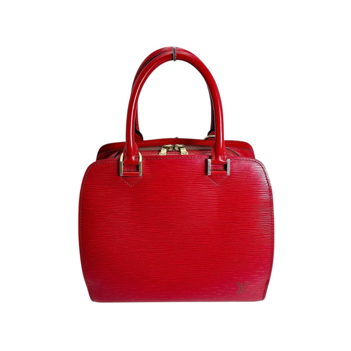 LOUIS VUITTON Handbag M52057 Epi Leather Red Ponneuf Epi