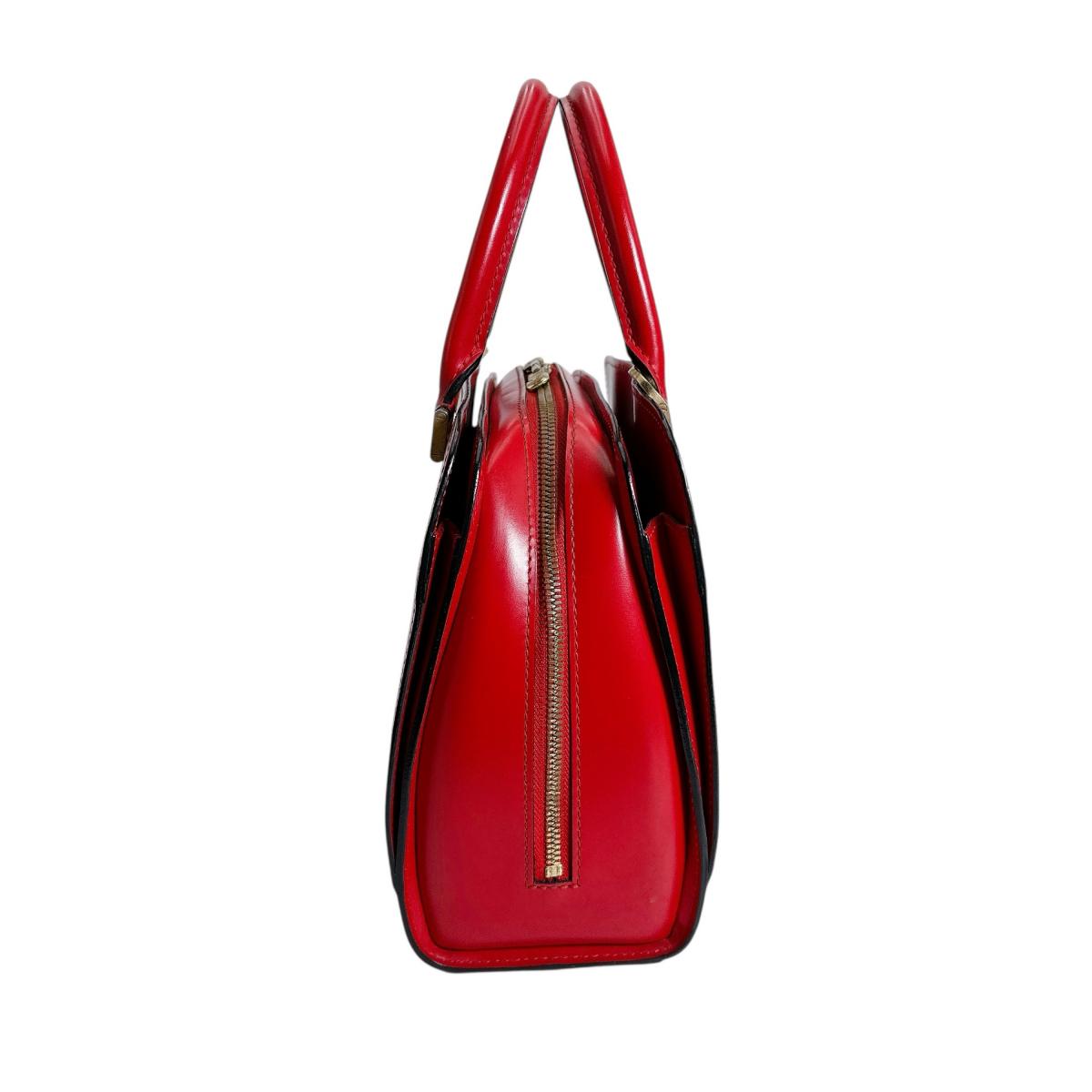 LOUIS VUITTON Handbag M52057 Epi Leather Red Ponneuf Epi