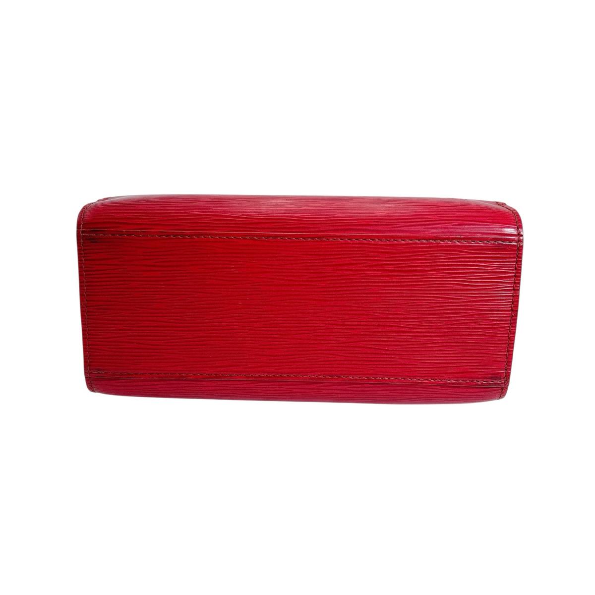 LOUIS VUITTON Handbag M52057 Epi Leather Red Ponneuf Epi