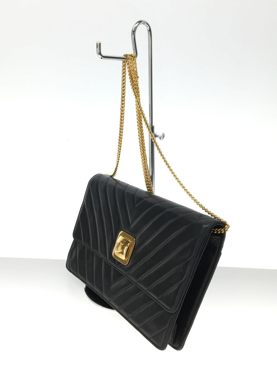Chanel Push Lock Chain Shoulder Bag