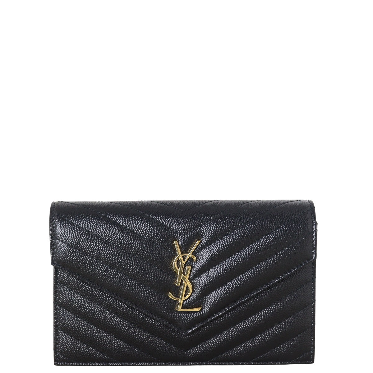 Saint Laurent Cassandre Envelope Chain Wallet