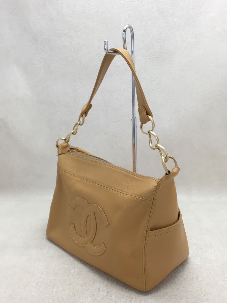 Chanel Coco Mark Leather CML Chain Shoulder Bag