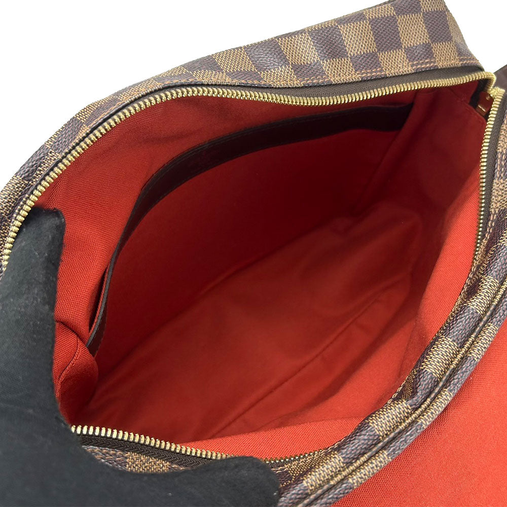 LOUIS VUITTON Shoulder Bag N45255 Damier Brown Naviglio