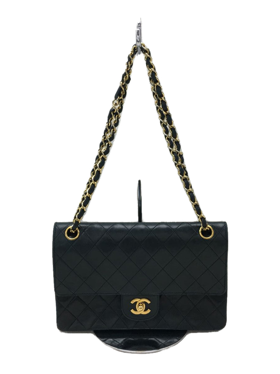 Chanel Leather Plain Matelasse Shoulder Bag