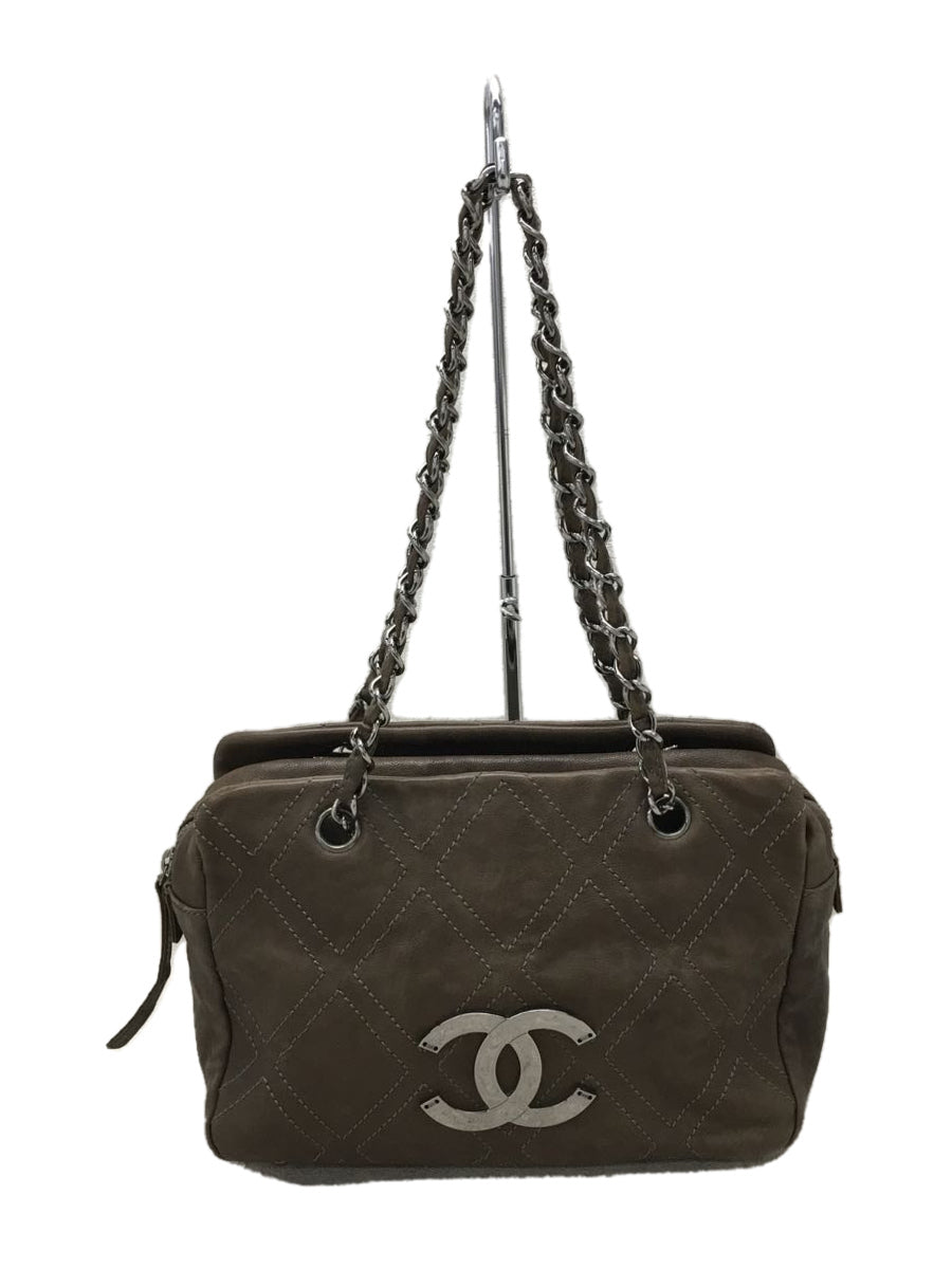 Chanel Leather Coco Mark Shoulder Bag
