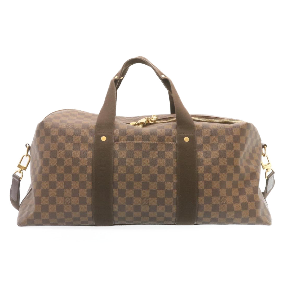 LOUIS VUITTON Damier Ebene Weekender GM Boston Bag N40477 LV Auth 23378A