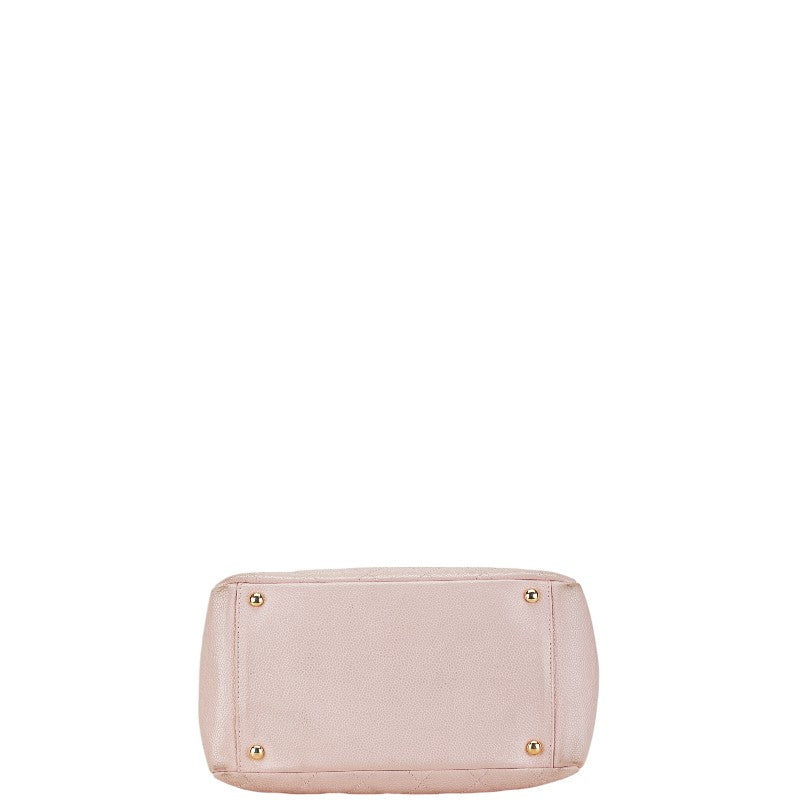 Chanel Coco Mark Matelasse Caviar Skin 2way Shoulder Bag Classic Flap