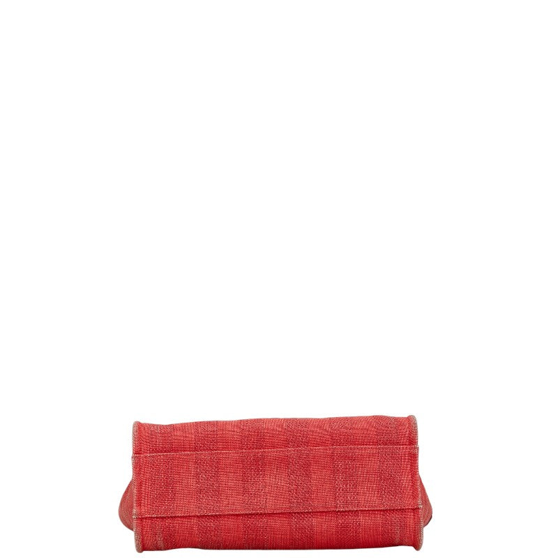 Chanel Deauville Canvas Leather Tote Bag Classic Flap