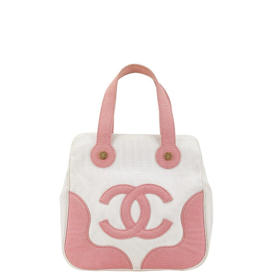 Chanel Marshmallow Coco Canvas Tote Bag
