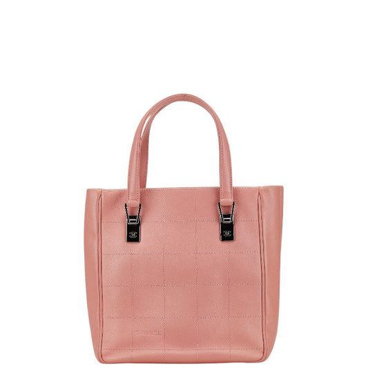 Chanel Choco Bar Caviar Skin Tote Bag