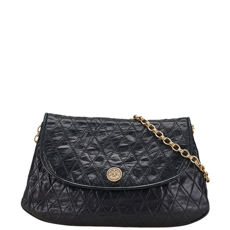 Chanel Coco Mark Matelassé Lambskin Shoulder Bag Classic Flap