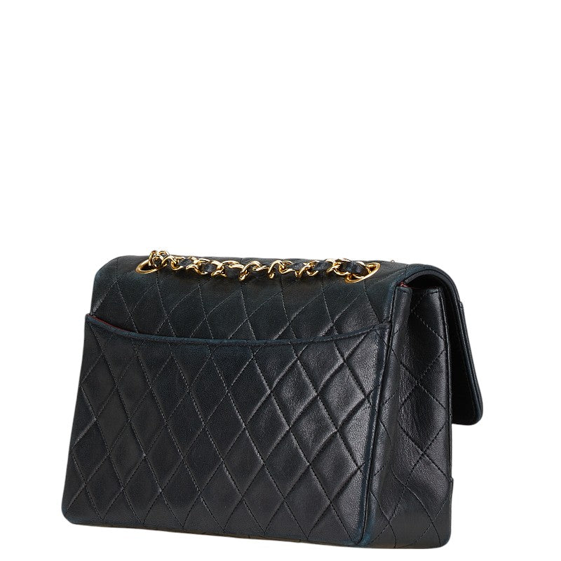 Chanel Coco Mark Matelasse Lambskin Shoulder Bag Classic Flap