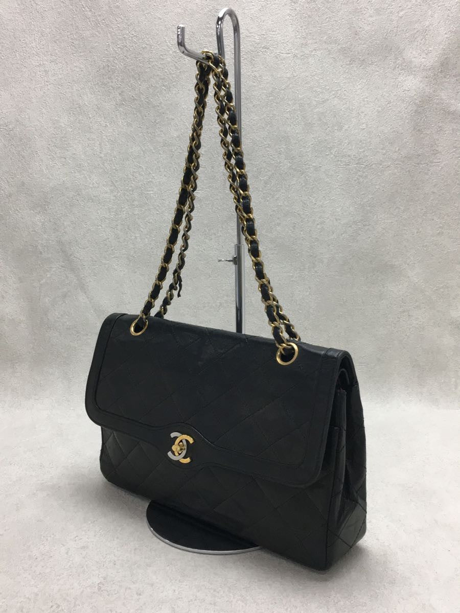 Chanel Double Flap Matelasse Leather Chain Shoulder Bag