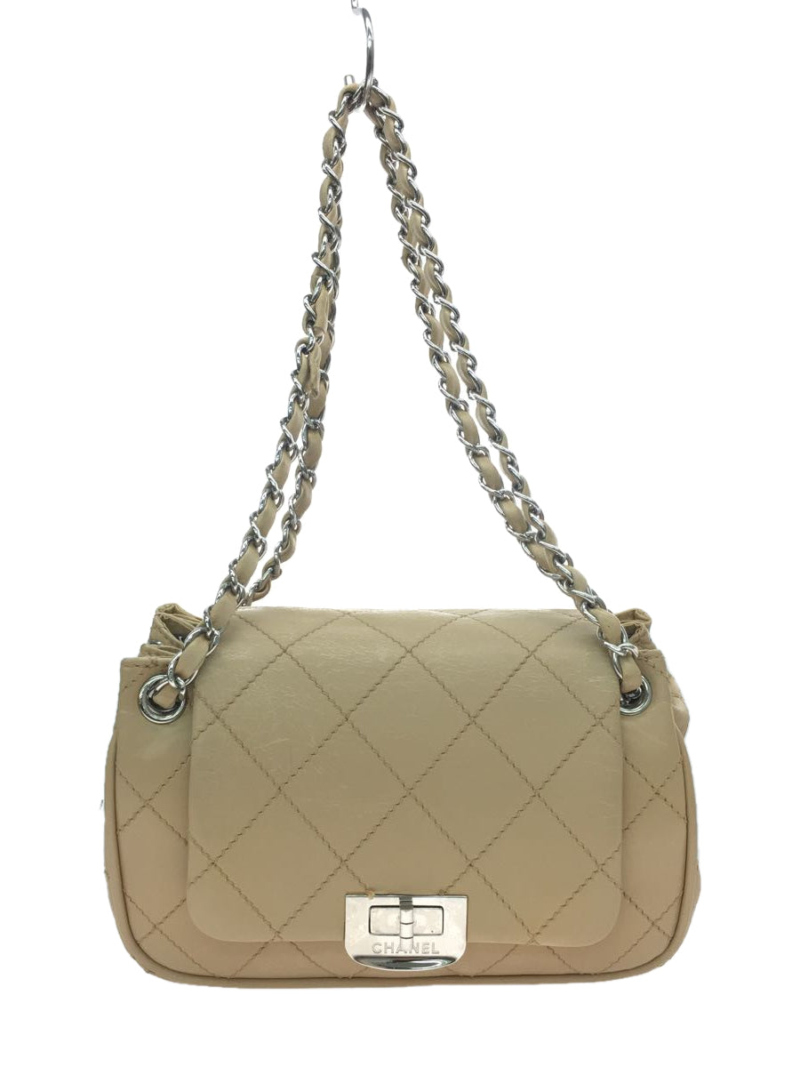 Chanel Leather Wild Stitch Chain Shoulder Bag