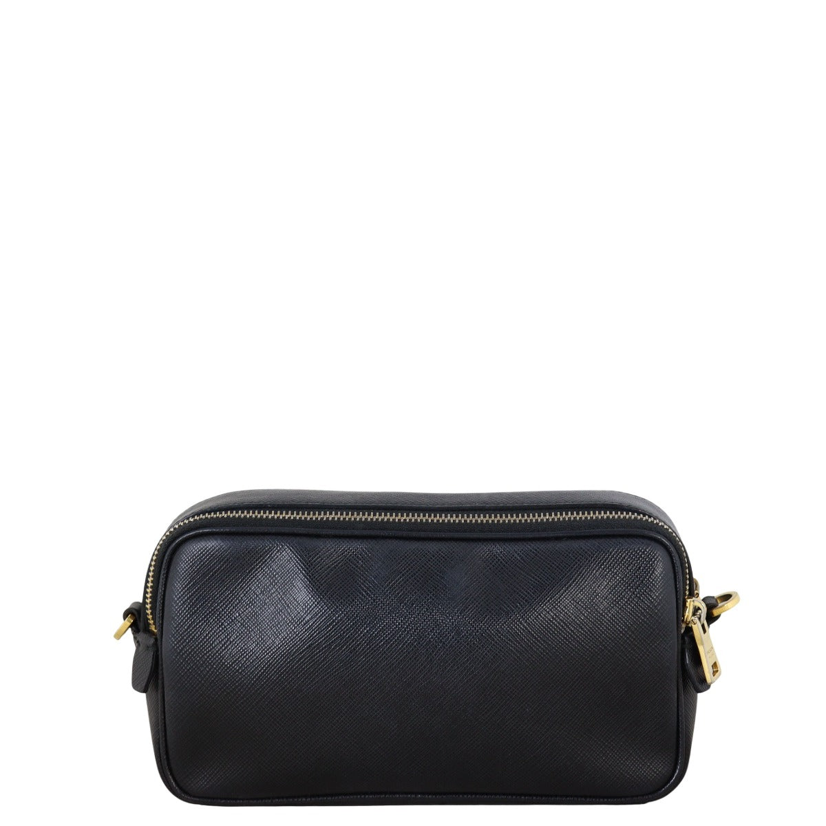 Prada Saffiano Lux Double Zip Camera Bag