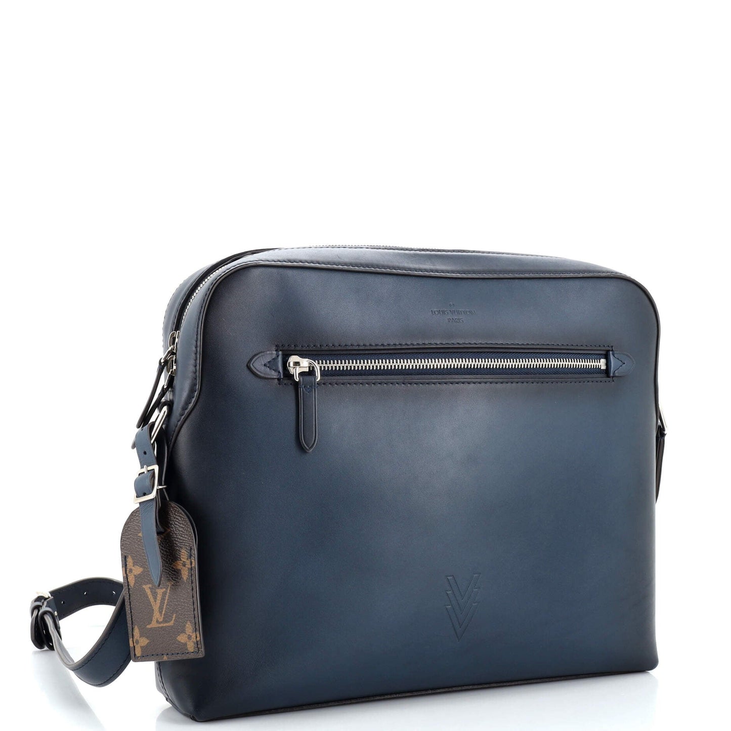 Louis Vuitton Cuir Reporter Messenger Bag Ombre Leather