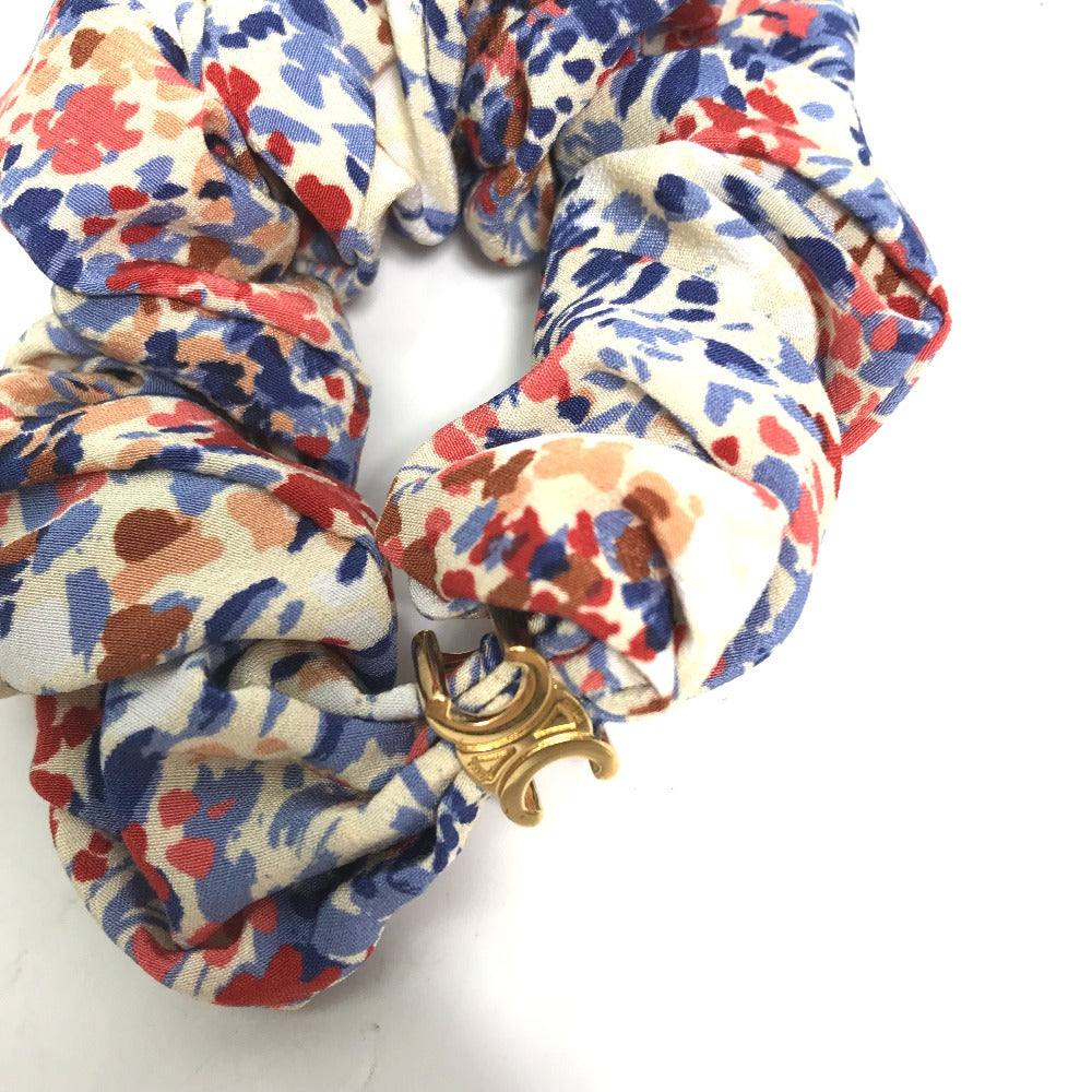CELINE hair accessory silk Red Triomphe Women