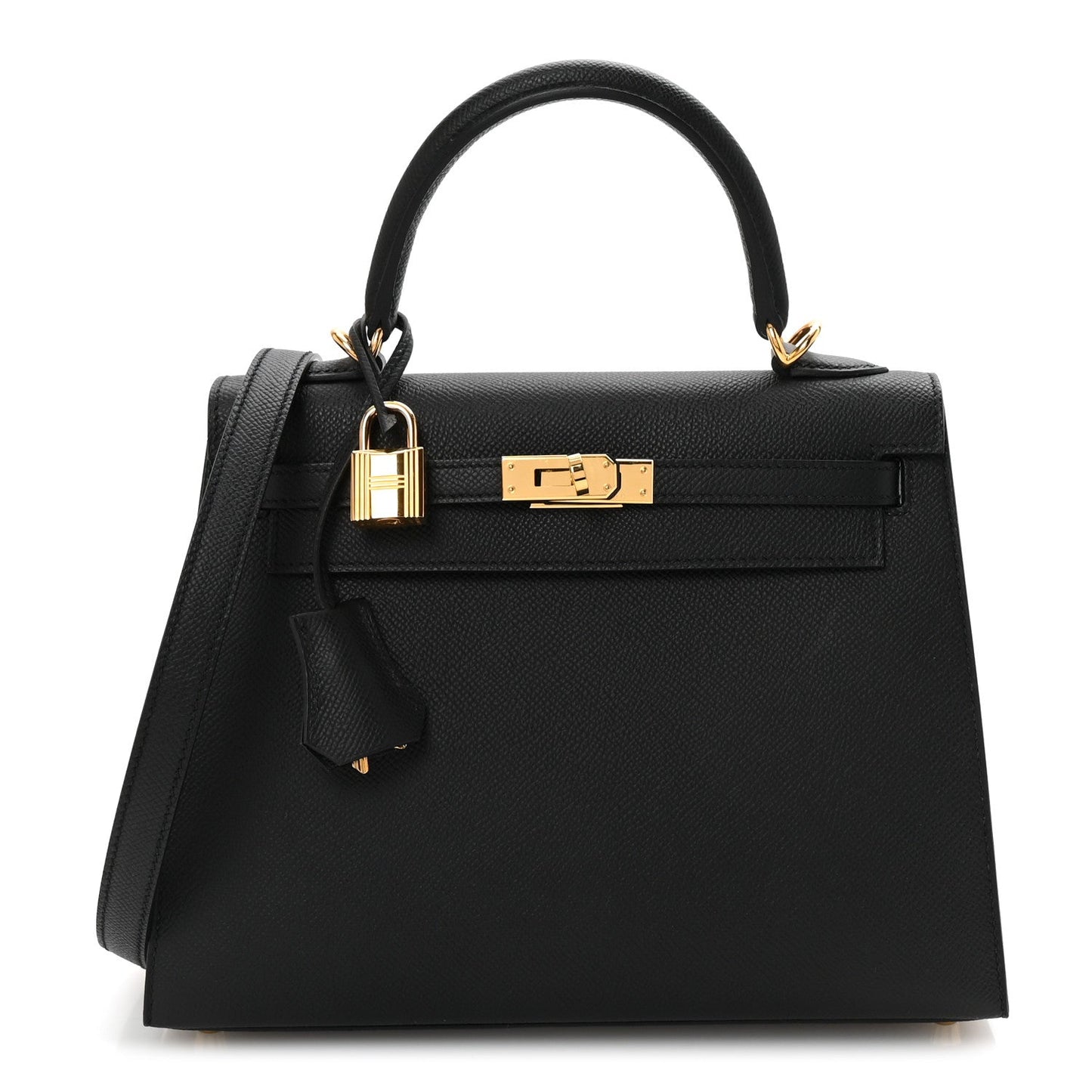 Hermes Epsom Kelly Sellier 25 Black