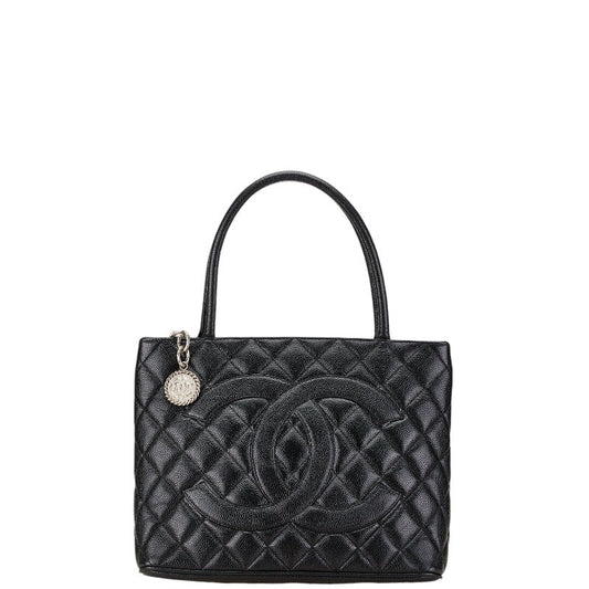 Chanel Matelasse Caviarskin 2way Tote Bag