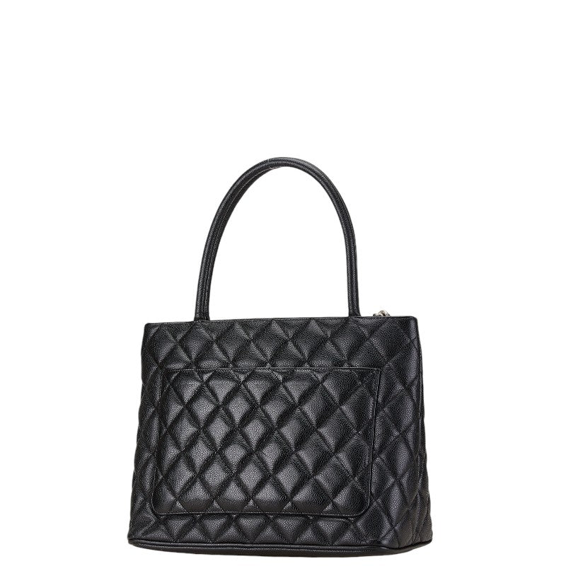 Chanel Matelasse Caviarskin 2way Tote Bag Classic Flap