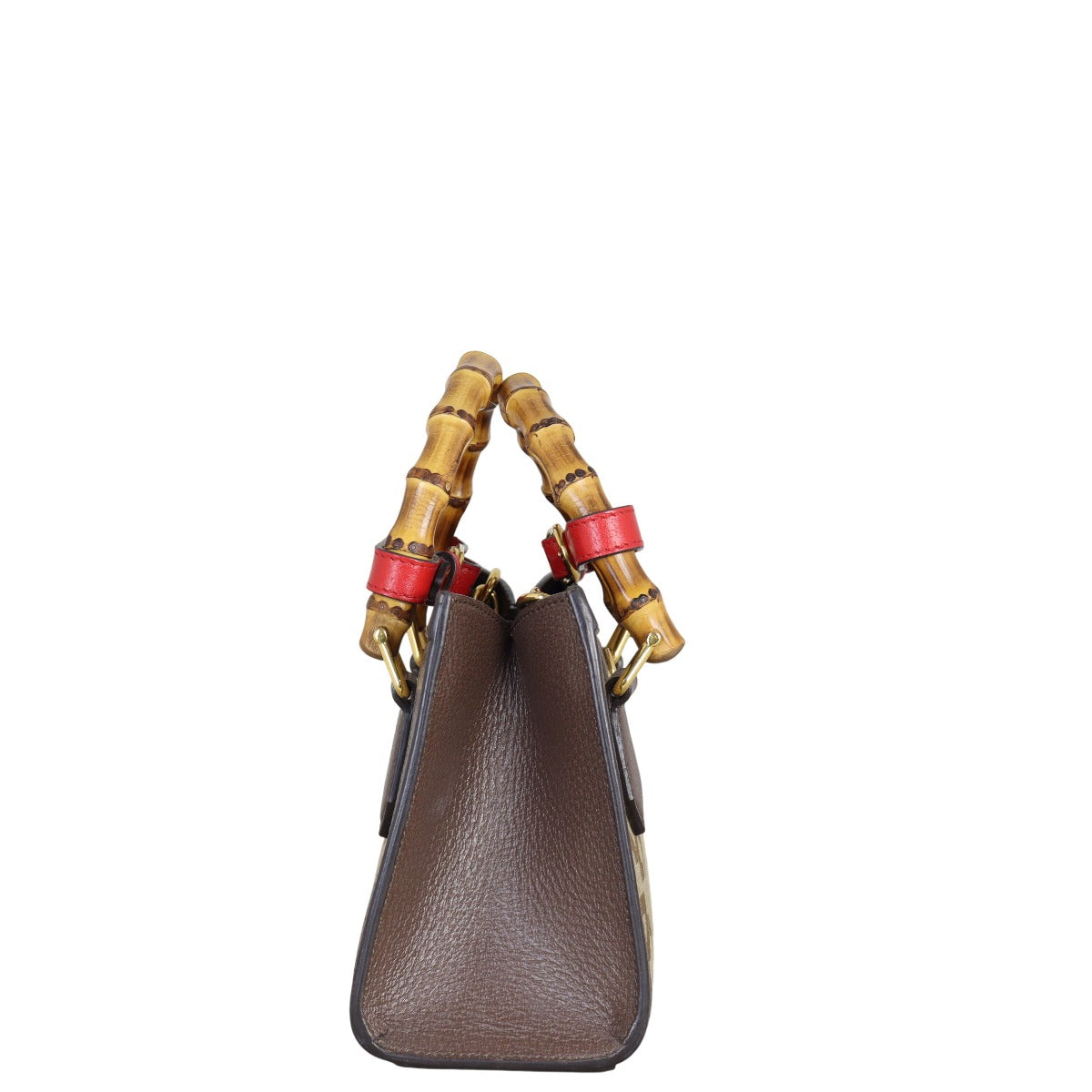 Gucci GG Jumbo Diana Bamboo Top Handle Mini Tote