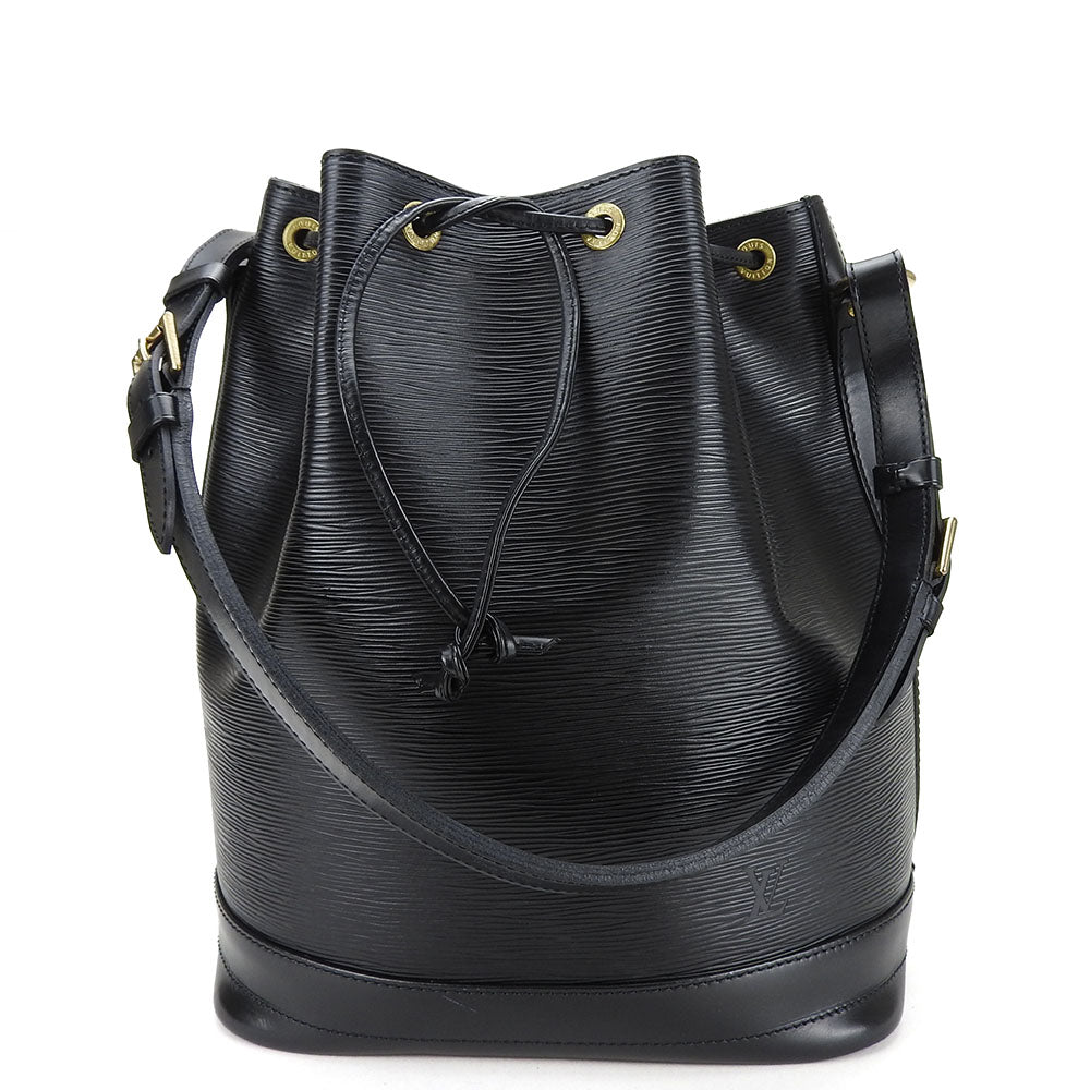 LOUIS VUITTON Shoulder Bag M59002 Epi Leather black Noe