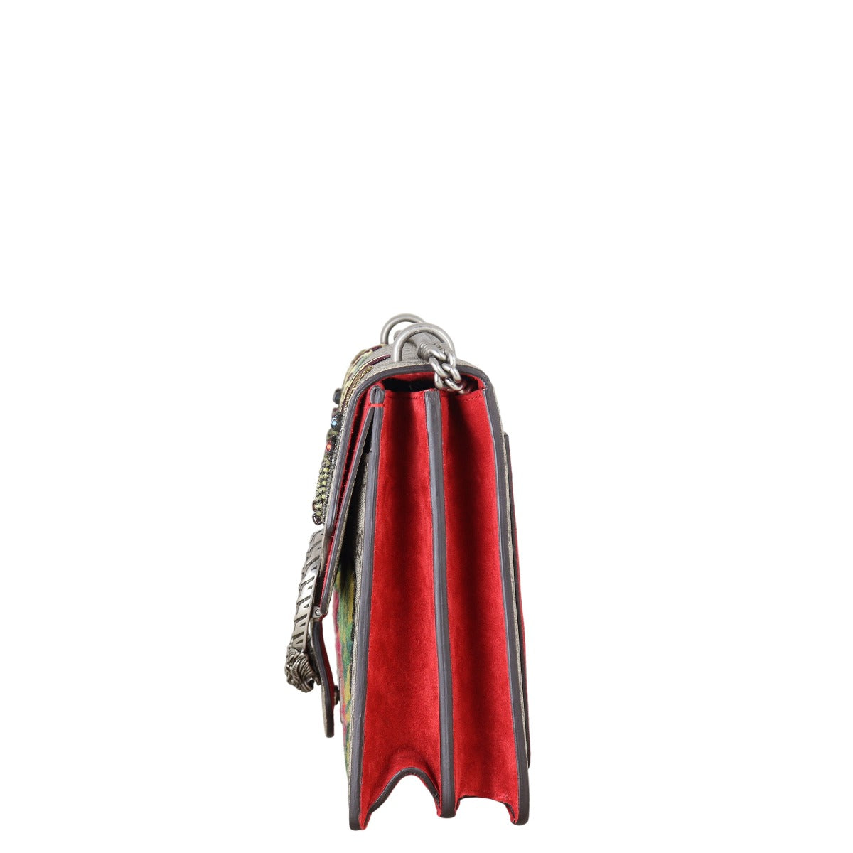 Gucci Dionysus GG Supreme Moth Embroidered Medium Shoulder Bag