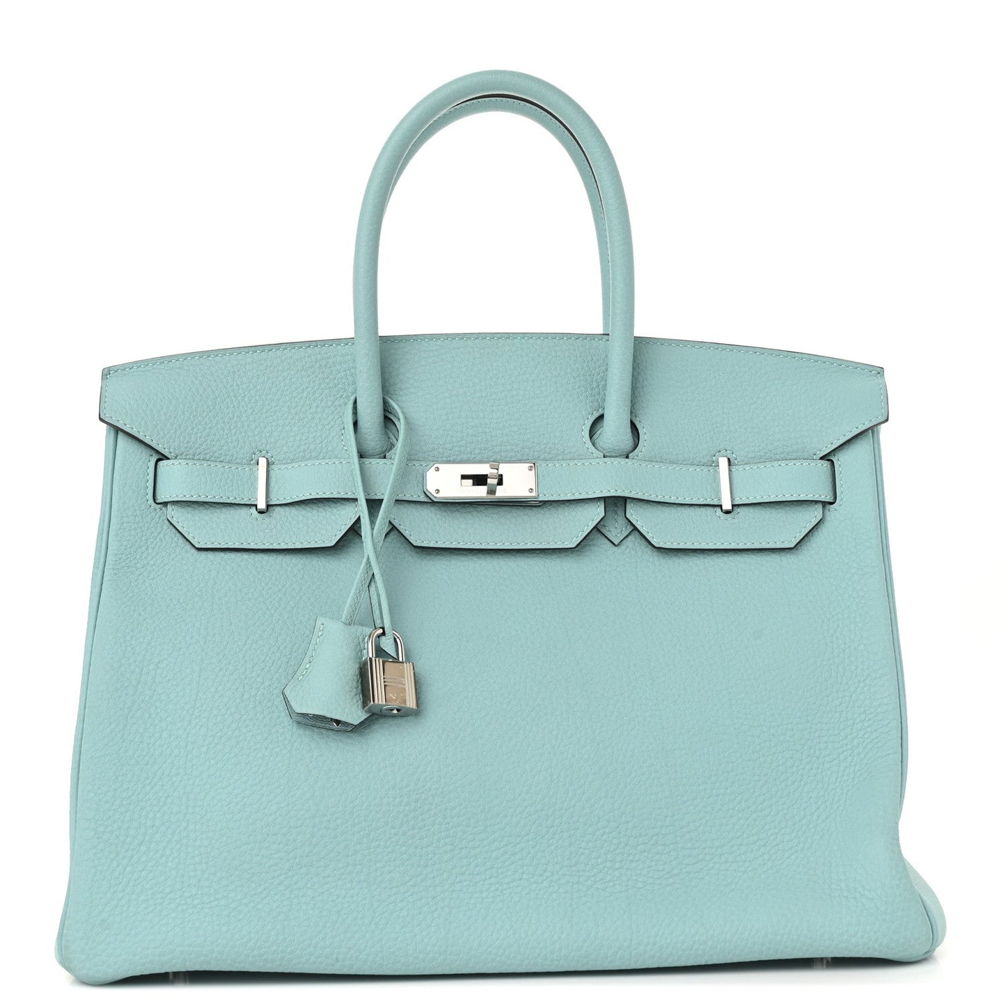 Hermes Togo Birkin 35 Bleu Atoll