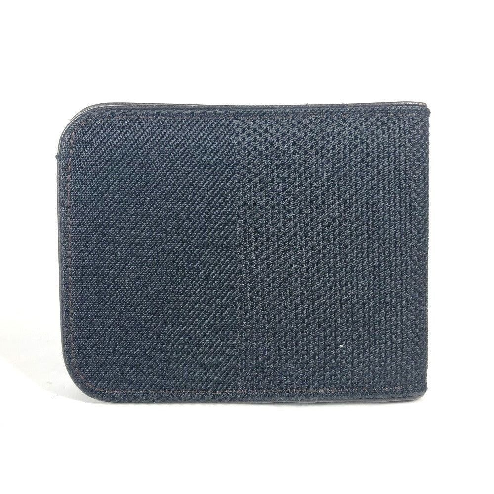 LOUIS VUITTON Folded wallet M93548 Damier Jean Canvas black Damier Jean Porte Billets 9 Carte Credit Funeral mens