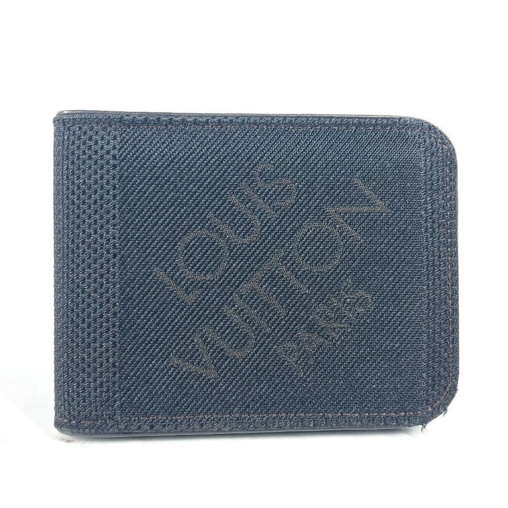 LOUIS VUITTON Folded wallet M93548 Damier Jean Canvas black Damier Jean Porte Billets 9 Carte Credit Funeral mens